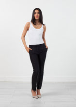 Load image into Gallery viewer, Straight Seam Trouser in Black
