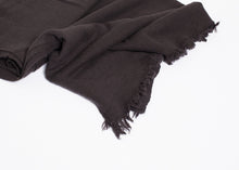 Load image into Gallery viewer, Simple Scarf in Old Black